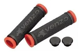 MANOPLA VENZO PRETO/VERM 130MM 