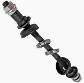 EIXO CISER TRAS 3/8 X 185MM COM BACIA E COLAR