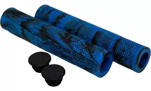 MANOPLA BMX GIOS GL-058H AZUL S/FLANGE