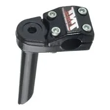 SUPORTE DE GUIDÃO 4 PARAFUSOS TNT PRETA