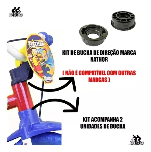 CAIXA DE DIREÇÃO NATHOR ARO 12  (DE BUCHA)