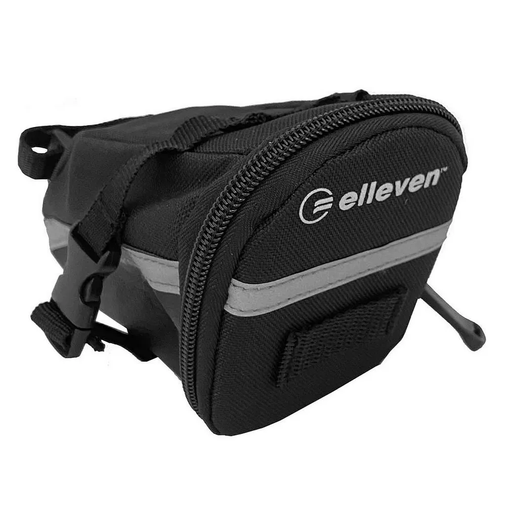 BOLSA DE SELIM ELLEVEN IMPERMEAVEL PRETO/CINZA 1.2 L