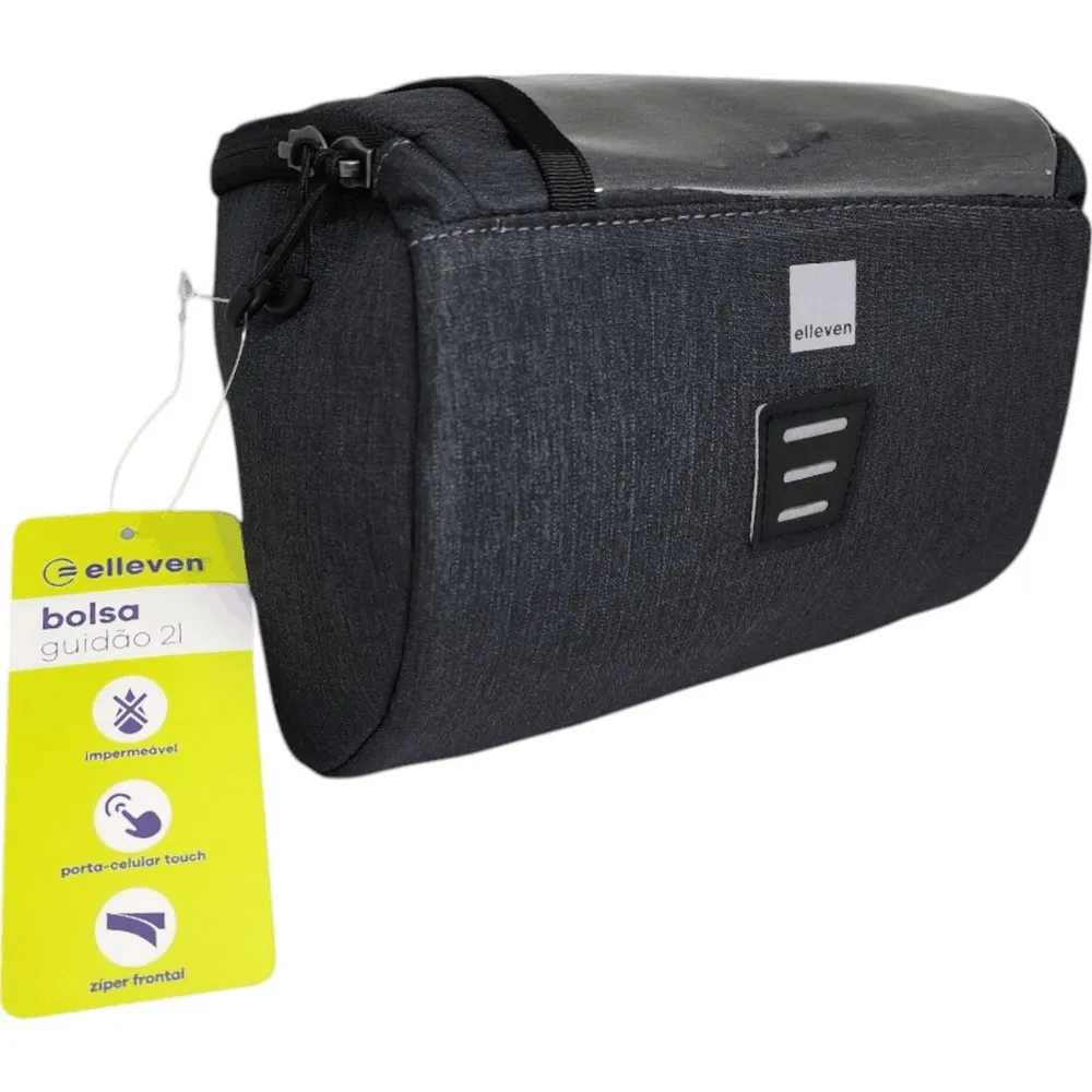 BOLSA DE GUIDÃO ELLEVEN IMPERMEAVEL 2 LITROS PROTETOR DE CELULAR