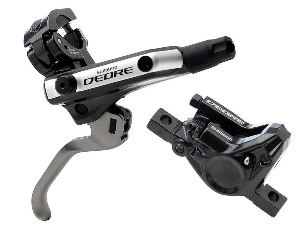 FREIO A DISCO SHIMANO HIDRAULICO DEORE (BR-M596) (PRETO) (S/ DISCO S/ CUBO)