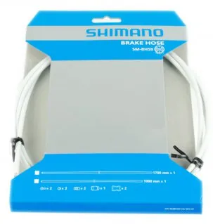 MANGUEIRA DE FREIO HIDRÁULICO SHIMANO (BH-59/63) (BRANCO) (METRO)