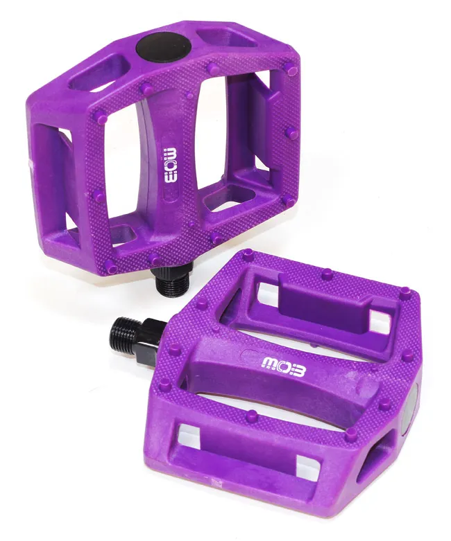 PEDAL MOB JELLY SHOT  NYLON (EIXO GROSSO)(ROXO)