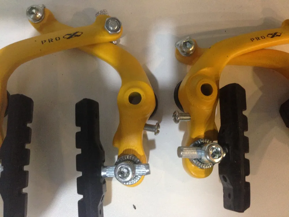 FREIO ALUM.: U-BRAKE PRO-X (AMARELO)