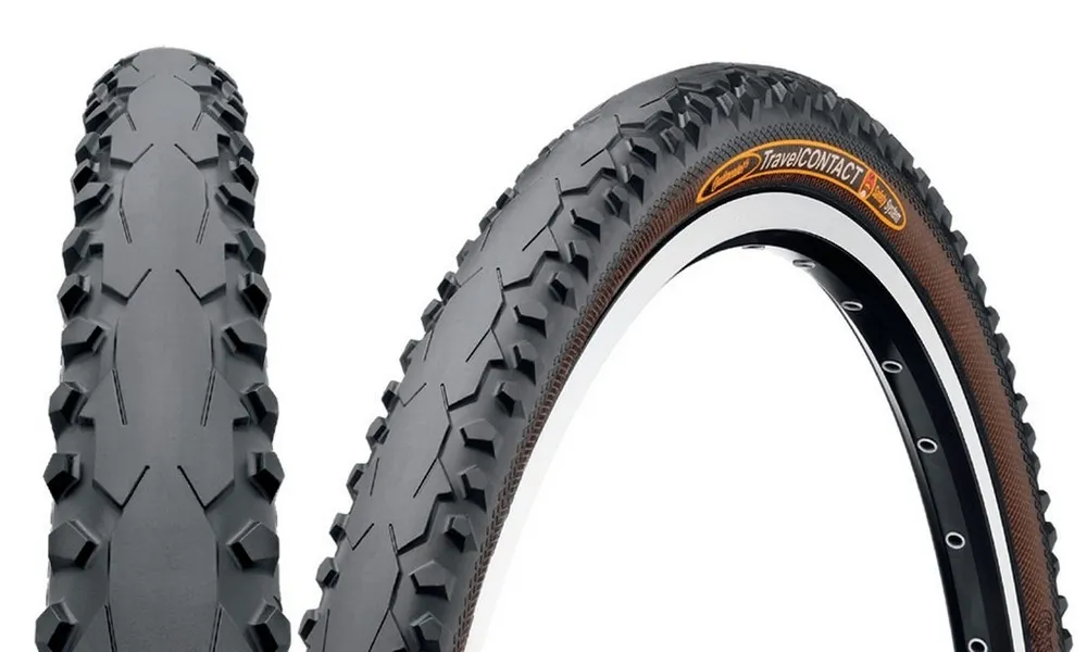 PNEU 28X 1/3/8X 1 5/8 CONTINENTAL TRAVEL CONTACT (PRETO)(KEVLAR)