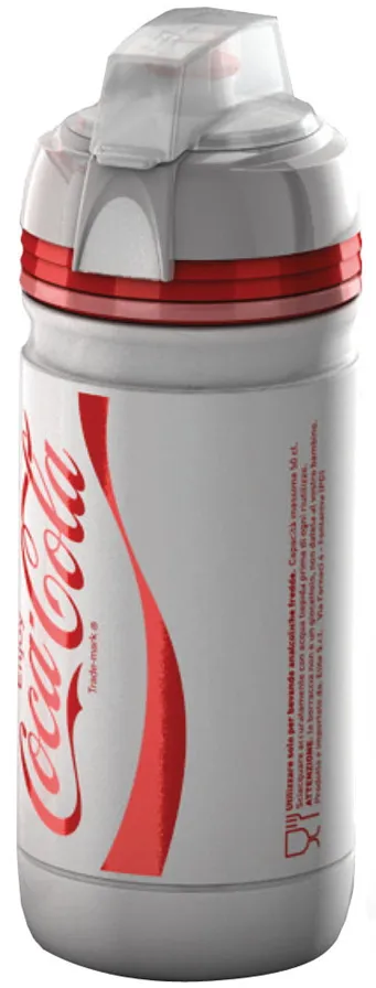 CARAMANHOLA ELITE CORSA COCA-COLA BRANCA  550ML