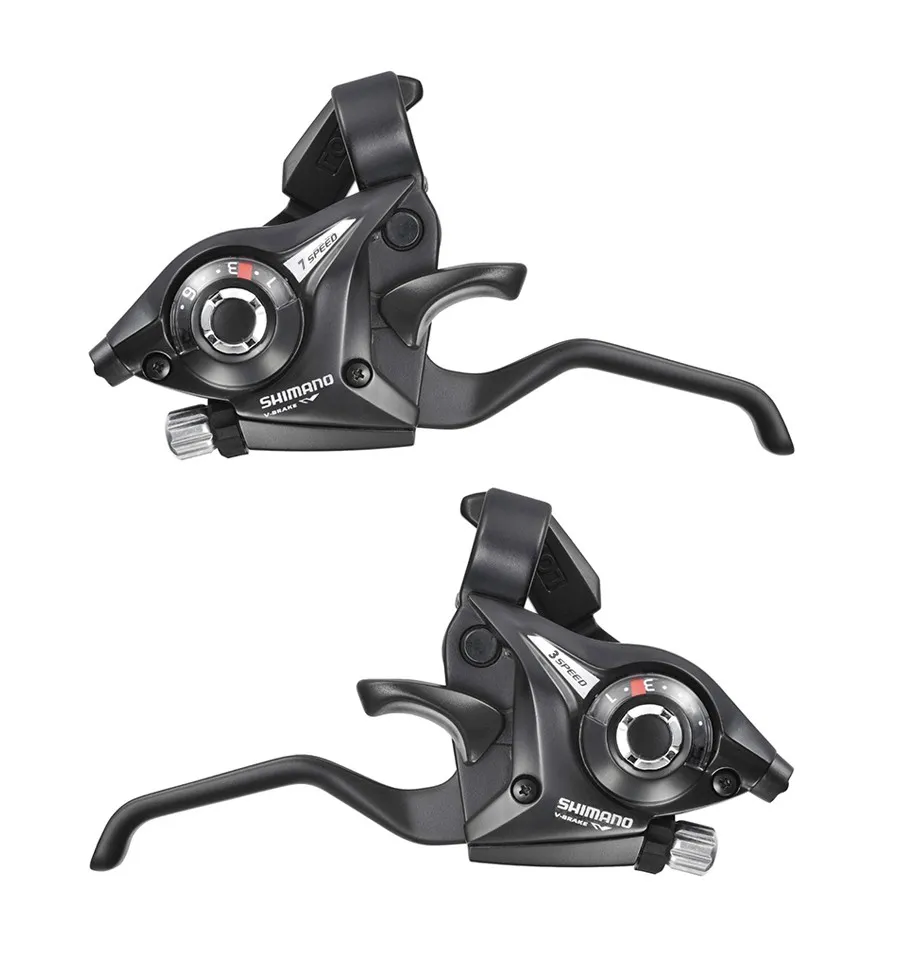 ALAVANCA RAPID FIRE 7 VEL SHIMANO ALTUS (SL-EF51) (C/ MANETE)