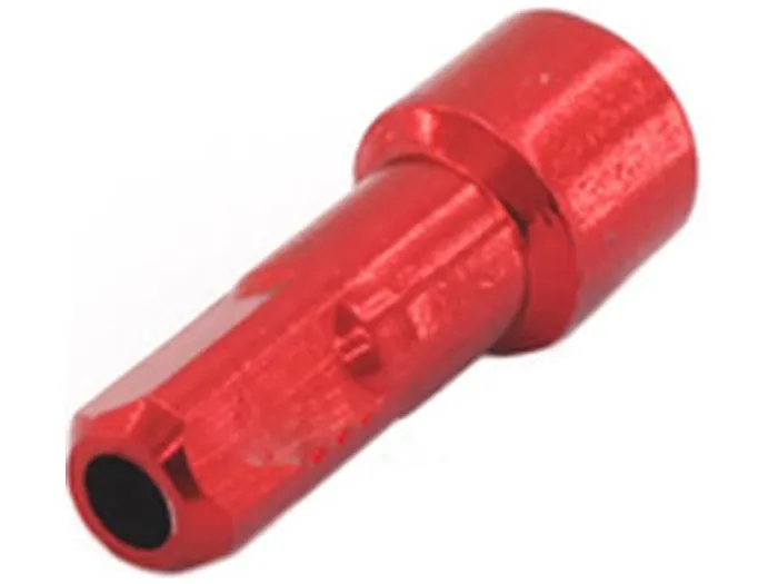 NIPLE SHIMANO DURA-ACE VERMELHO (WH-7850) (P/ RODA DIANT.)(COMPATÍVEL WH-RS10/20/30)