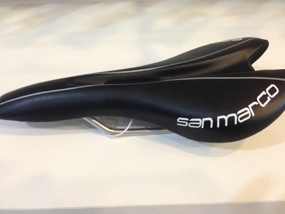 (SEMI NOVO) SELIM SELLE SAN MARCO PONZA MTB (PRETO) 