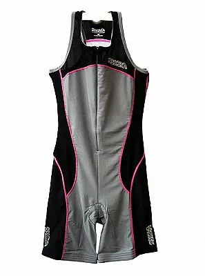 ROUPA P/ TRIATHLON PROFILE DESIGN COMP RACE (CINZA/PRETO) (TAM.: GG)