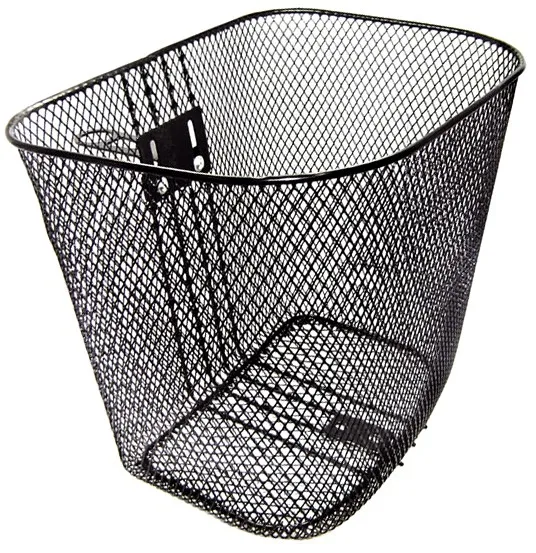 CESTA AÇO ARO 26 GRANDE (PRETO)