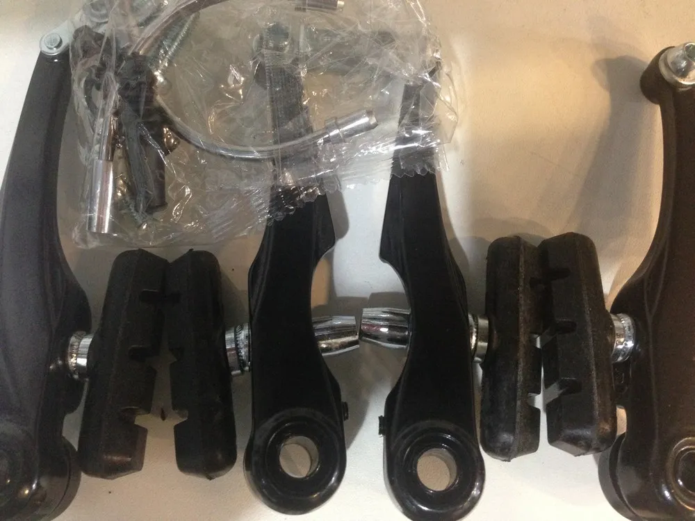 FREIO V-BRAKE ALUM.: LOGAN (PRETO) (MONTAGEM)