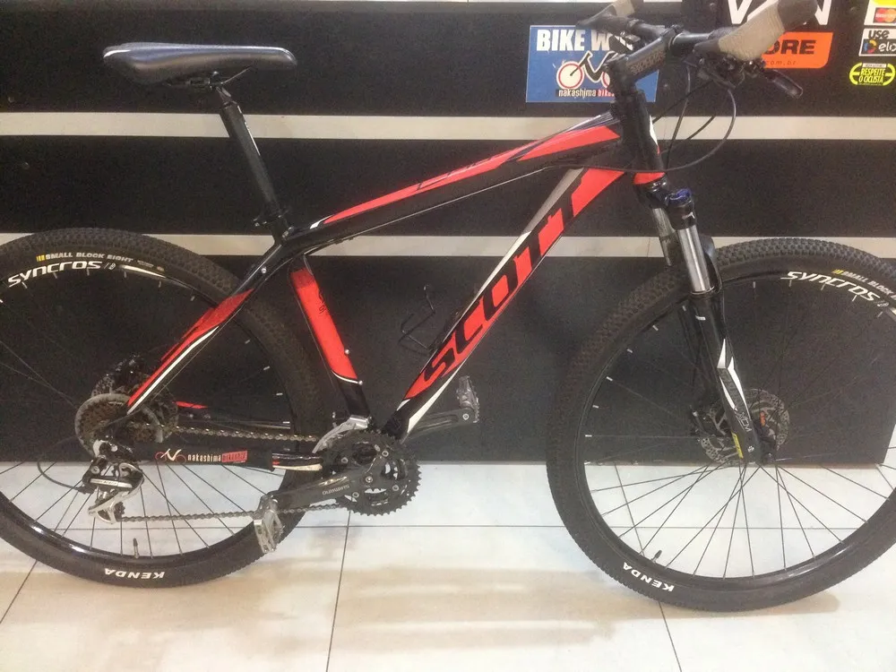 (SEMI NOVA) BICICLETA ARO 29 ALUM SCOTT ASPECT 950 TAM L