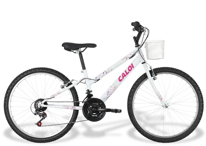 BICICLETA ARO 24 CALOI CECI (BRANCA)