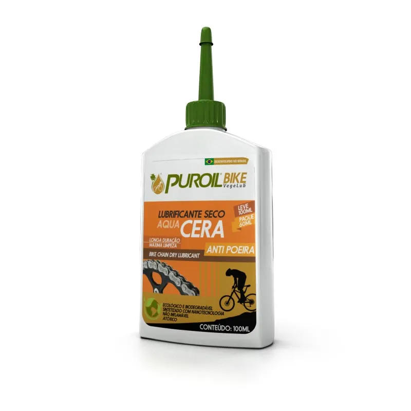 OLEO LUBRIFICANTE PUROIL BIKE SECO AQUA CERA  (100ML)