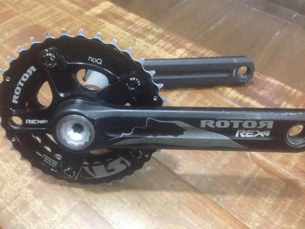 (SEMI NOVO) PEDIVELA MTB ROTOR REX 4 26-38