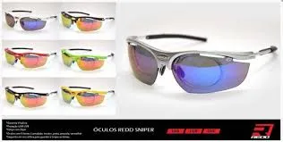 ÓCULOS REDD SNIPER (CINZA) (5 LENTES) (R-I1142SI)