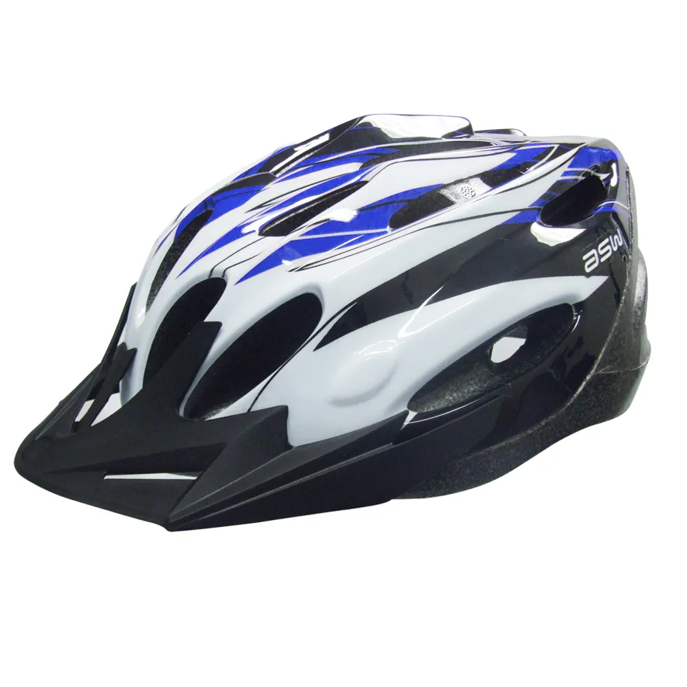 CAPACETE ASW BIKE FUN 17 (AZUL) (TAM.: P)