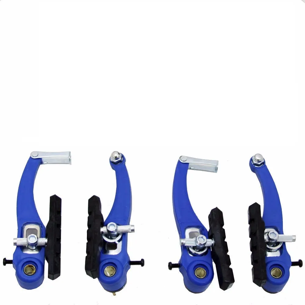 FREIO V-BRAKE NYLON AZUL(MONTAGEM)