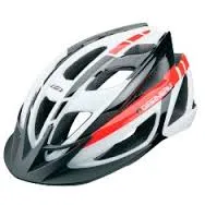 CAPACETE BIKE LOUIS GARNEAU LE TOUR (BRANCO/VERMELHO) (TAM.: UN)