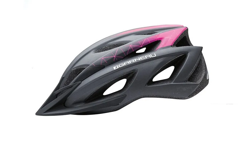 CAPACETE BIKE LOUIS GARNEAU LE TOUR (PRETO/ROSA) (TAM.: UN)