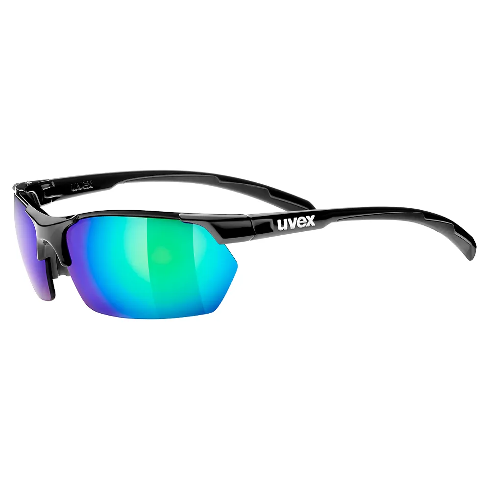 OCULOS UVEX SPORTSTYLE 114 PRETO/VERDE