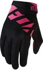 LUVA FOX RIPLEY FEM (PRETO/PINK) (TAM: M)