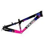 QUADRO ARO 26 ALUM.: VIKING TUFF X-25 (PRETO/ROSA/AZUL)