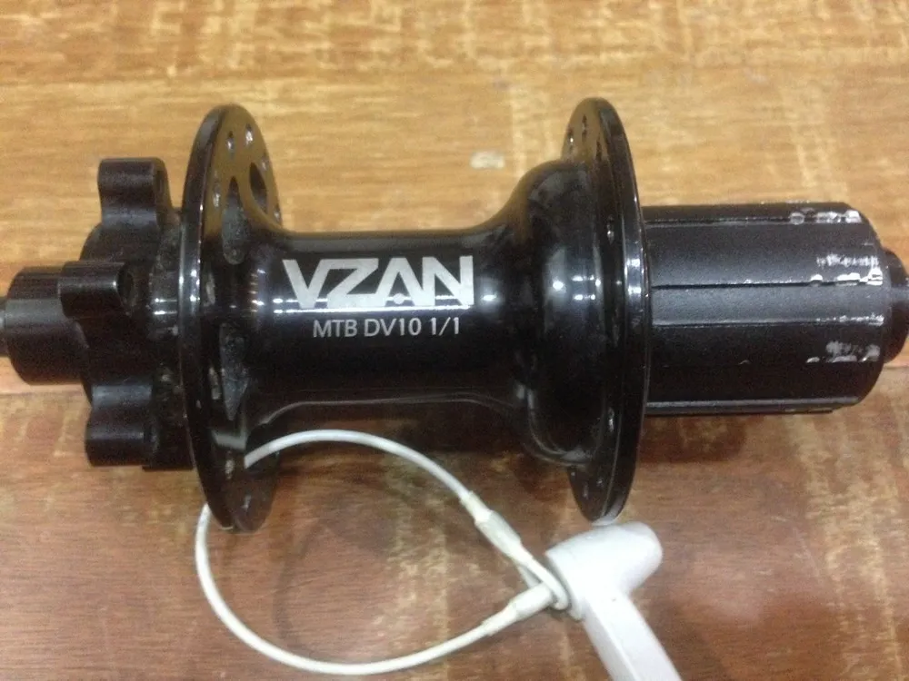 (SEMI NOVO) CUBO TRAS VZAN MTB DV 10 1/1 28 FUROS DISC