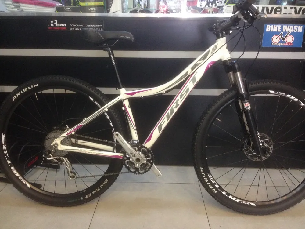 BICICLETA ARO 29 ALUM FIRST FX FEM 30 VEL TAM 15.5 