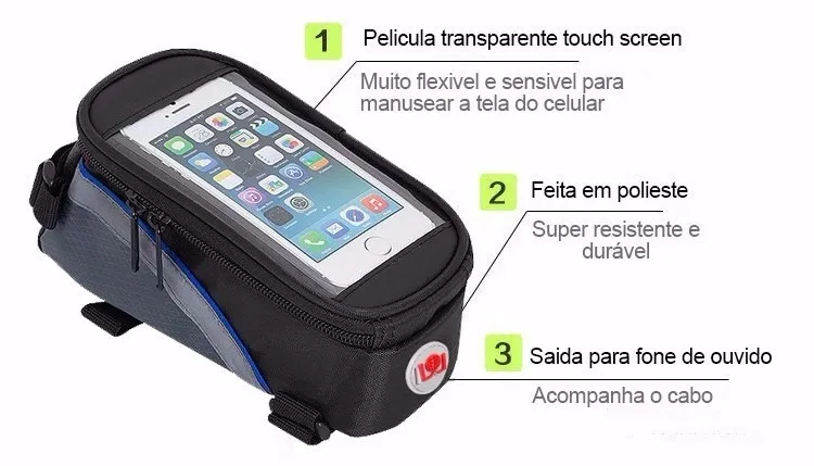 BOLSA DE QUADRO P/CELULAR GDE LL 