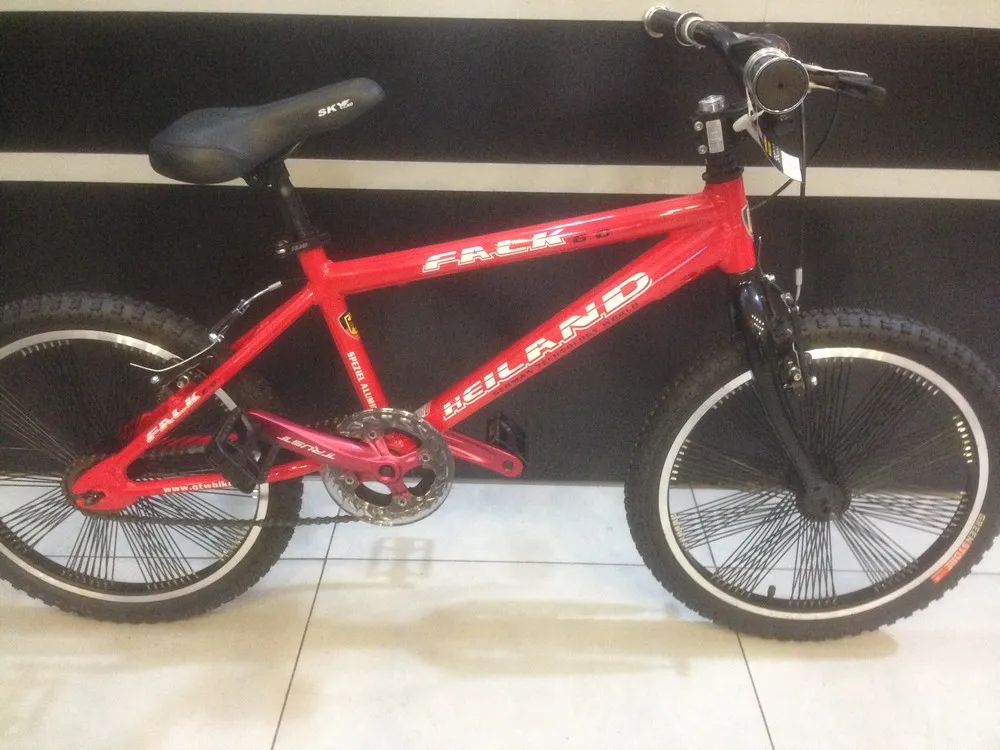 KIT BICICLETA ARO 20 HEILAND FALK 5.0 VERMELHO 